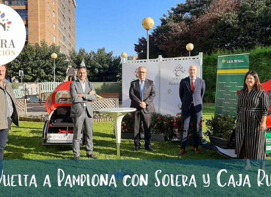 la vuelta a pamplona con solera y caja rural