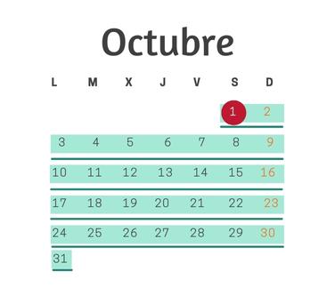 octubre